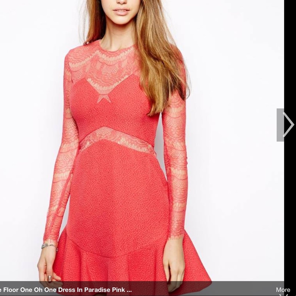 Three Floor Lace Dress US 4 XS UK 8 One Oh One